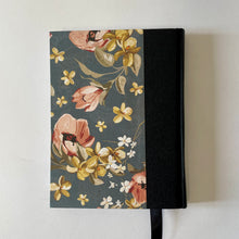 Load image into Gallery viewer, Black + Floral Journal
