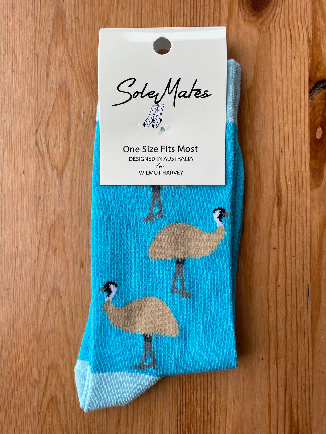 Socks - Emu Blue